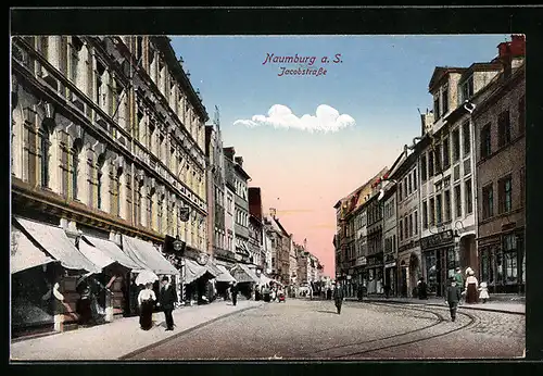 AK Naumburg a. S., Partie in der Jacobstrasse