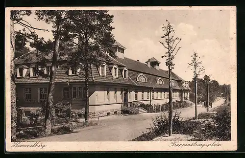 AK Hammelburg, Blick auf Truppenübungsplatz