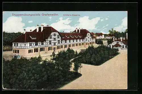 AK Grafenwöhr, Artillerie-Kaserne, Truppenübungsplatz