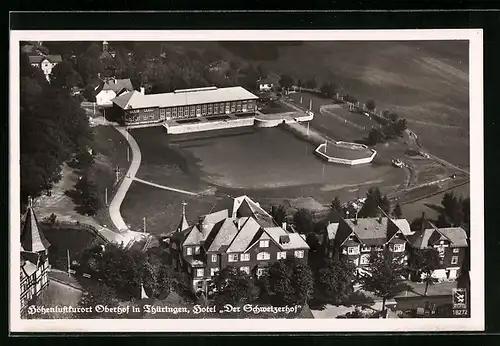 AK Oberhof in Thüringen, Hotel Der Schweizerhof