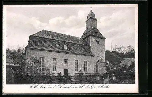AK Markwerben bei Weissenfels, Evangelische Kirche