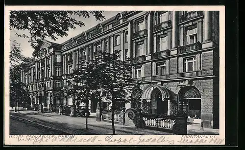 AK Berlin, Hotel Esplanade, Bellevuestr. 16-18 a