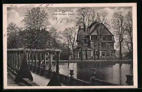 AK Bad Pyrmont, Villa Königin Louise