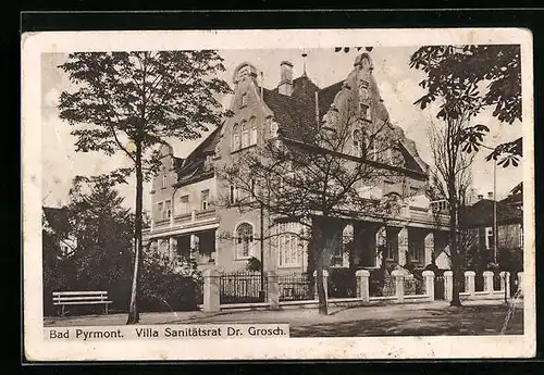 AK Bad Pyrmont, Villa Sanitätsrat Dr. Grosch