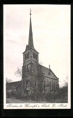 AK Kriechau b. Weissenfels, Ev. Kirche
