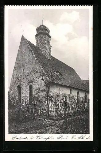 AK Gerstewitz b. Weissenfels, Ev. Kirche