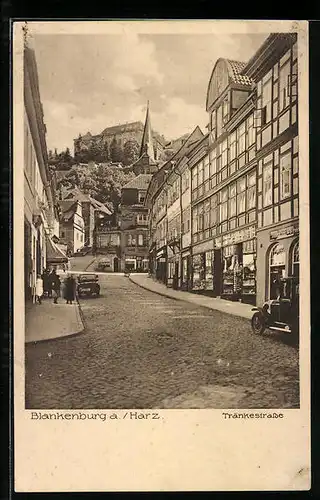 AK Blankenburg a. Harz, Tränkestrasse