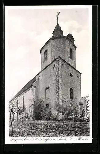 AK Tagewerben b. Weissenfels, Ev. Kirche
