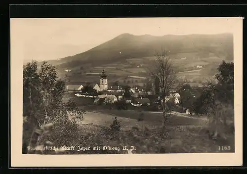 AK Markt Isper, Ortsansicht mit Ostrong