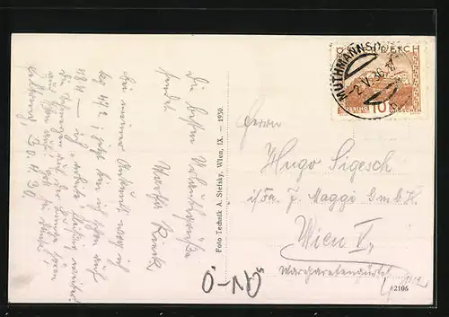 AK Felbring, Heilanstalt mit Hoher Wand