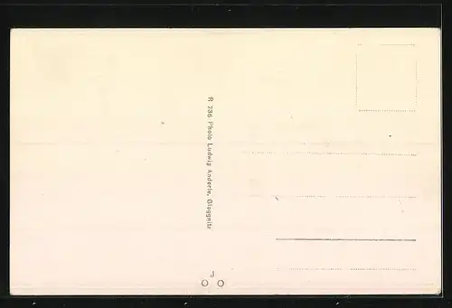 AK Küb am Semmering, Ortsansicht aus der Vogelschau