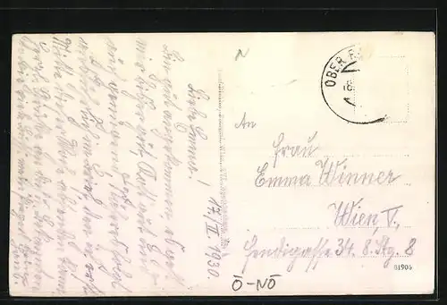 AK Ober Rohrbach, Blick zum Erholungsheim Freihof-Aichberg