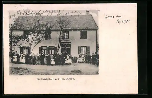 AK Strempt, Gasthaus von Jos. Knipp