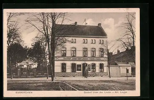 AK Euskirchen, Gasthof Unter den Linden von Ant. Lingen