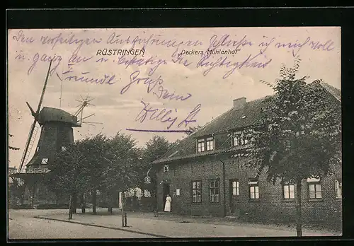 AK Rüstringen, Gasthaus Decker`s Mühlenhof