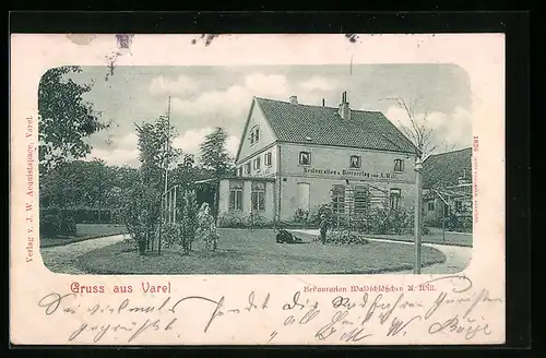AK Varel, Restaurant Waldschlösschen, A. Will