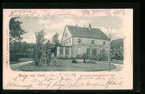 AK Varel, Restaurant Waldschlösschen, A. Will