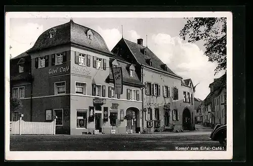 AK Gmünd i. Eifel, Konditorei Paul Cremer, Eifel Café