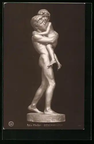 AK Geschwister von Felix Pfeifer