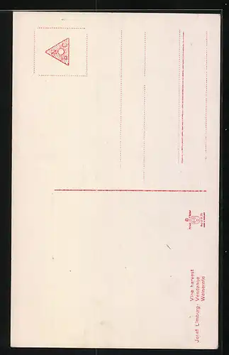 AK Josef Limburg: Weinernte