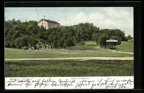 AK Harburg-Ehestorf, Blick auf Petershöh