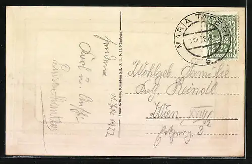 AK Maria Taferl, Ortsansicht mit Kirche