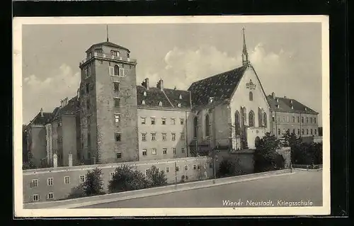 AK Wiener Neustadt, Partie an der Kriegsschule