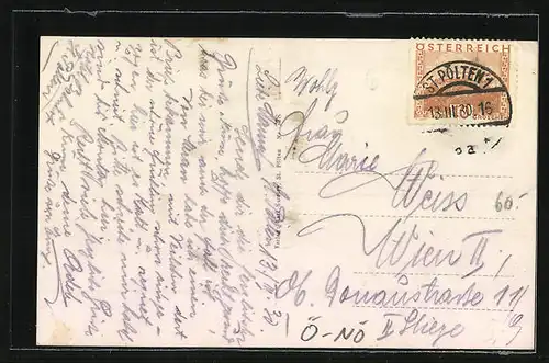 AK St. Pölten, Totale aus der Vogelschau