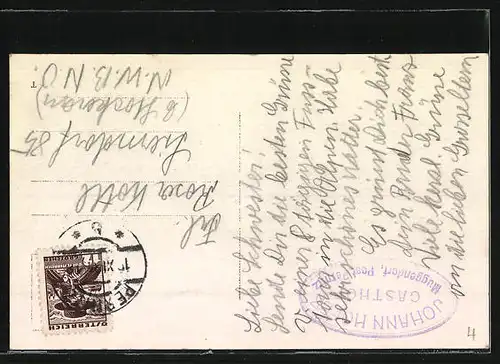 AK Muggendorf, Ortsansicht aus der Vogelschau