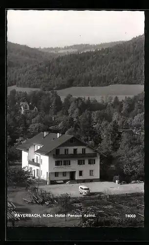 AK Payerbach, Hotel-Pension Astrid mit Panorama