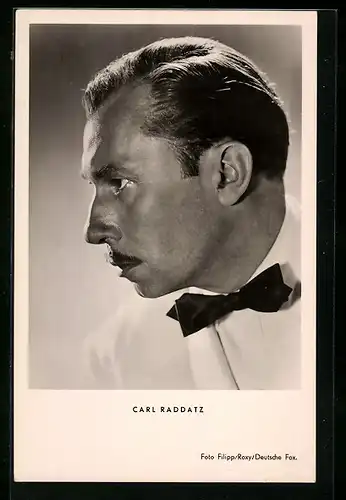 AK Schauspieler Carl Raddatz in dem Film Oase