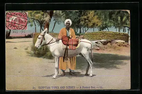 AK Ägypten, A Donkey Boy