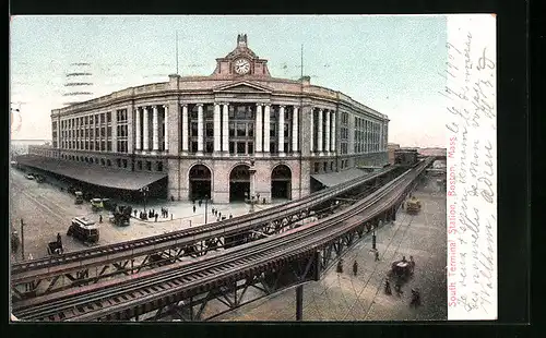 AK Boston, MA, South Terminal Station, Bahnhof