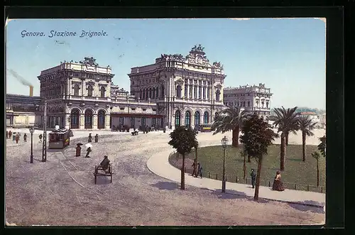 AK Genova, Stazione Brignole, Bahnhof