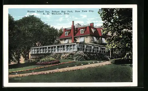 AK New York, NY, Hunter Island Inn, Pelham Bay Park