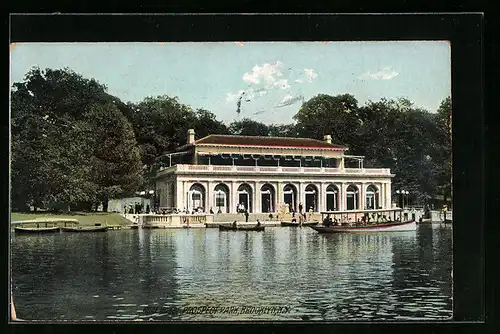 AK Brooklyn, NY, Boat House, Prospect Park