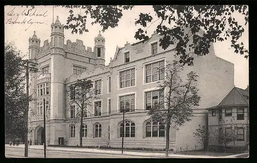 AK New York, NY, Erasmus Hall, High School, Brooklyn