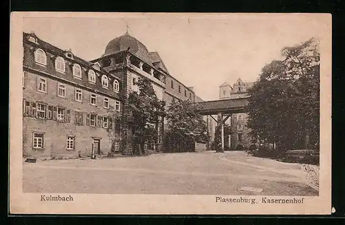 AK Kulmbach, Plassenburg, Kasernenhof