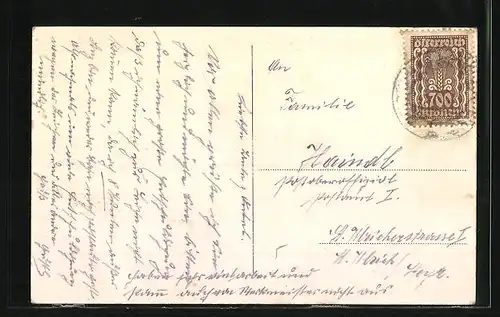 AK Reichenau a. d. G., Blick auf den Ort