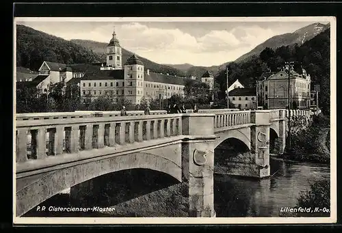 AK Lilienfeld, Partie am P. P. Cistercienser-Kloster
