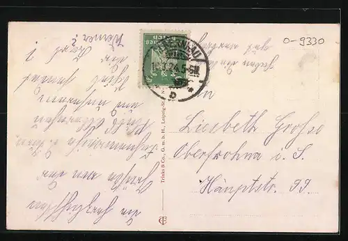 AK Olbernhau i. Erzgeb., Teilansicht