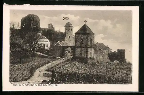 AK St. Martin, Ruine Kropsburg