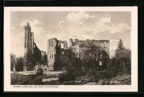 AK Bad Dürkheim, Ruine Limburg