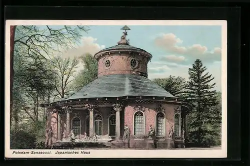 AK Potsdam, Schloss Sanssouci, Japanisches Haus