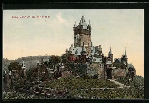 AK Cochem /Mosel, Burg Cochem