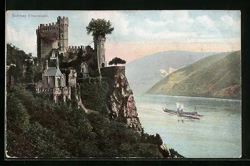 AK Trechtingshausen, Schloss Rheinstein