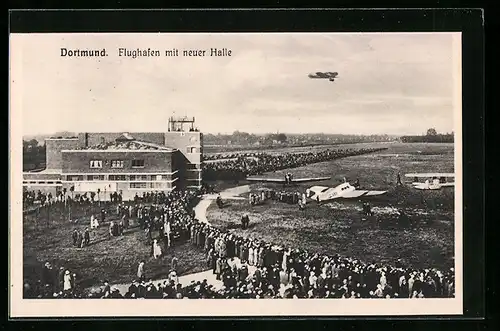 AK Dortmund, Flughafen mit neuer Halle