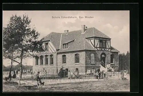 AK Eckardtsheim, Partie an der Schule