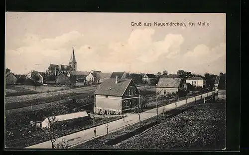 AK Neuenkirchen, Ortsansicht mit Kirche