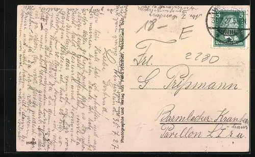 AK Westerland /Sylt, Partie in der Friedrichstrasse